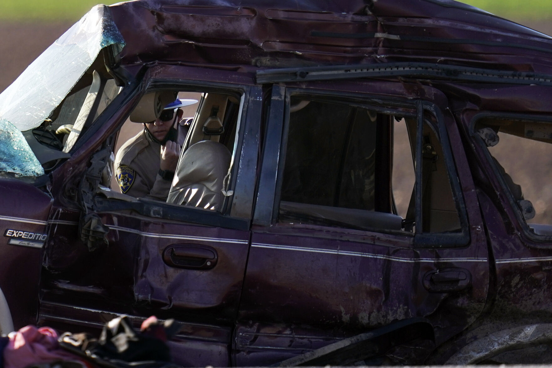 APTOPIX California Highway Crash